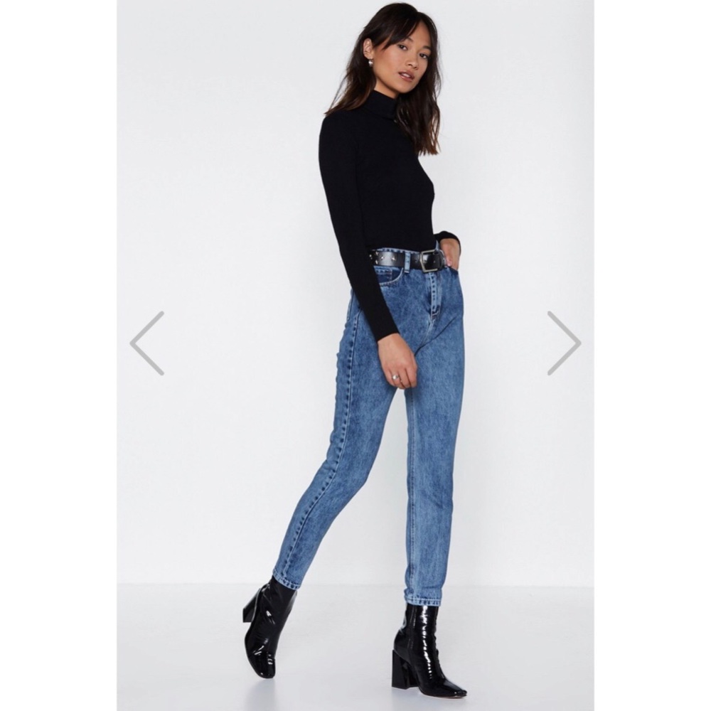 Don't Even Trip Acid Wash Jeans